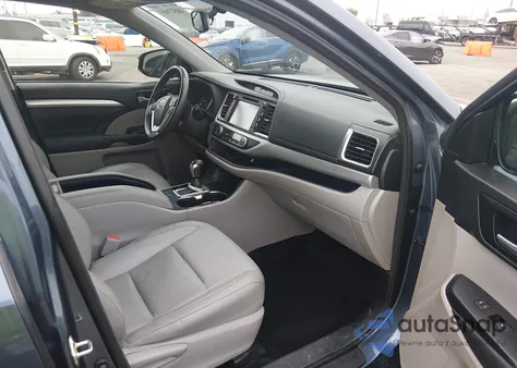 2014 Toyota Highlander Xle V6 from USA, damaged, VIN 5TDKKRFH3ES023152